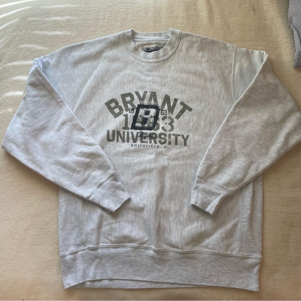 Vintage Champion Reverse Weave Bryant University Crewneck